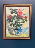 "Flower Motif in Pot” by G. Källbom