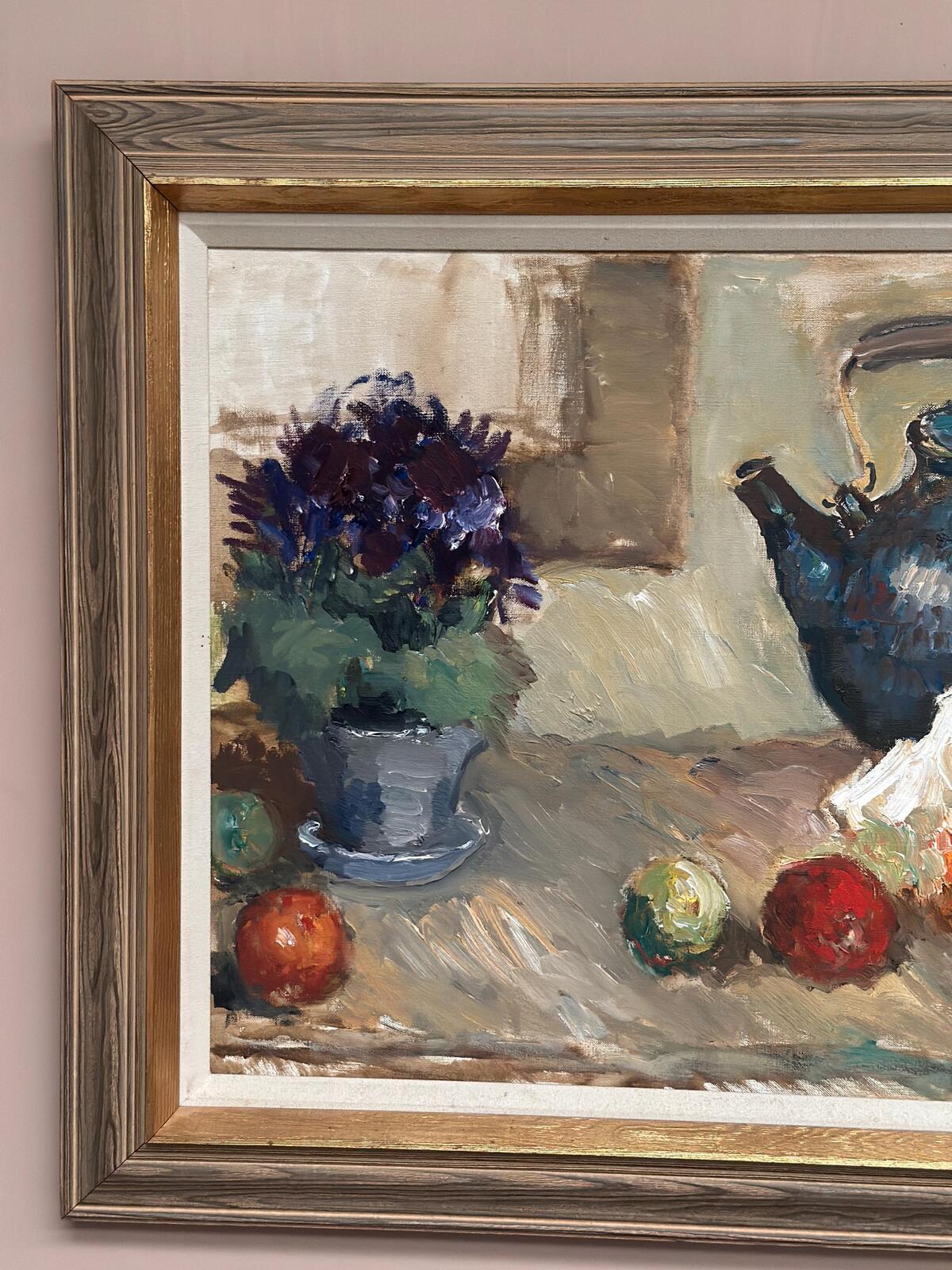 “Still Life with Kettle” by Karl Gustav Strandberg
