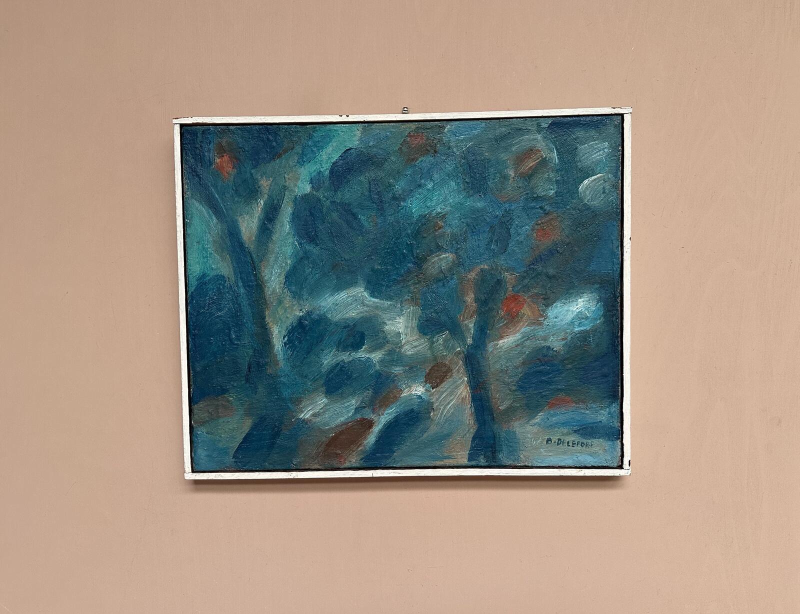 “Blue Composition” by Bengt Delefors