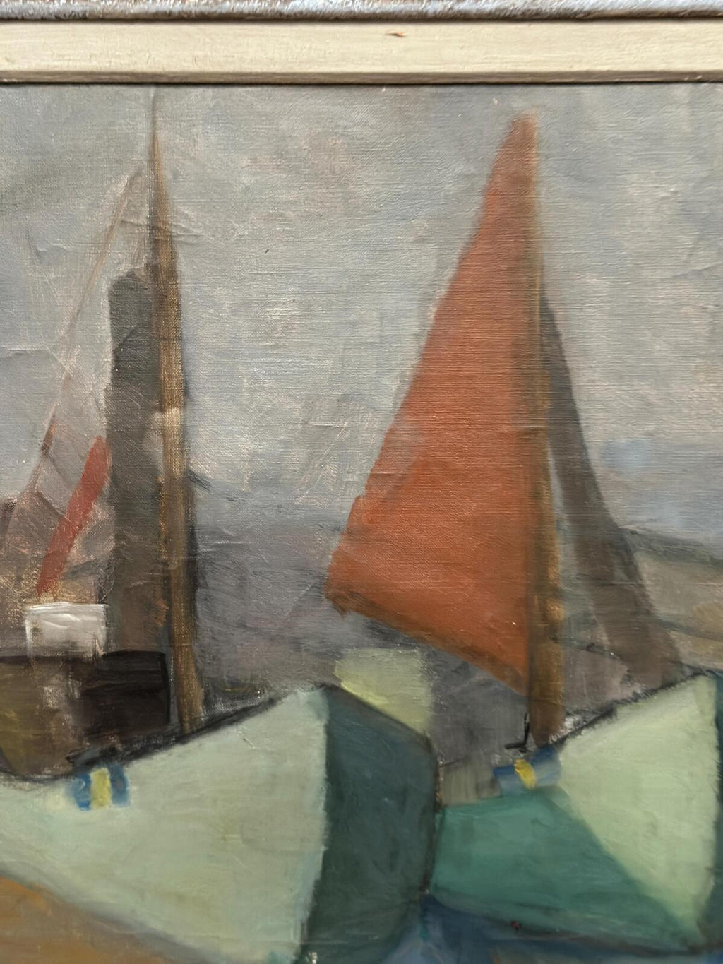 “Motif with Sailboats” by Birgit Forsell (1909–2003)