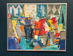 “Still Life with Flowers” by Eric With (1916–2000)