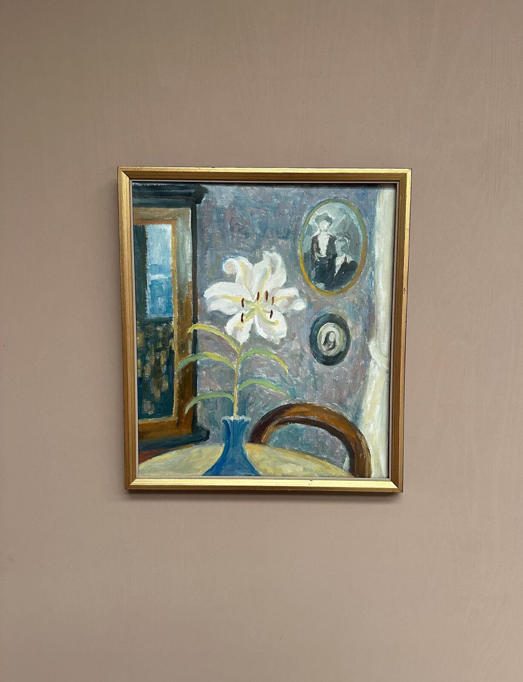 “The White Lily” by M. Niklas (May Nicklasson)