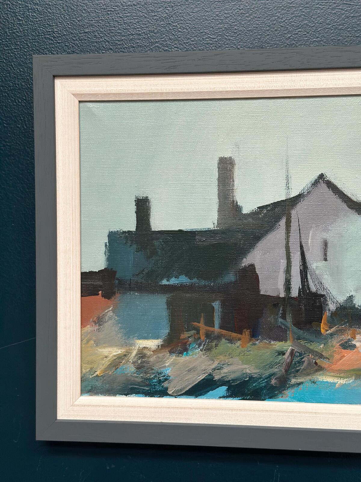 “Huts on the Coast” (Attributed to Kai C.