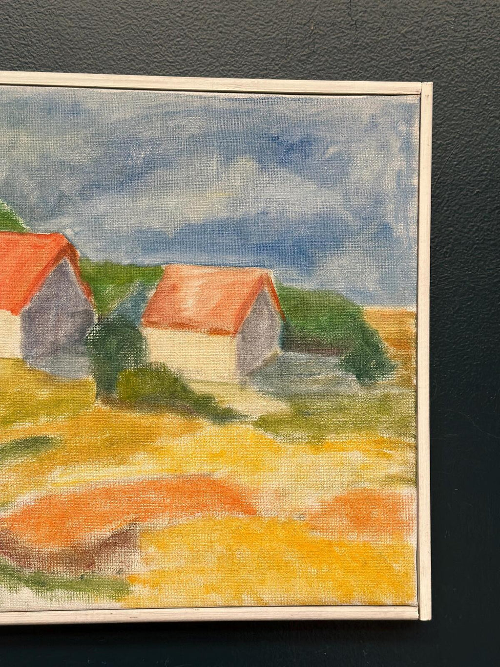 “Landscape with Barns” by Ulla Jansson