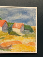 “Landscape with Barns” by Ulla Jansson