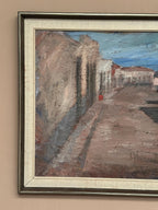 “Bygata med hus, Spanien” by Jean Ragnar