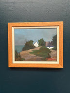 “Coastal Village” by Gustav Tenberg