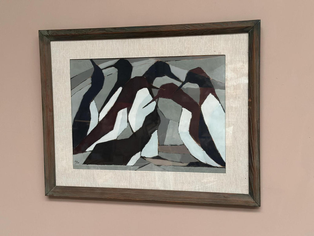 “Herring Pigs” by Kurt Ullberger –   Dated 1952