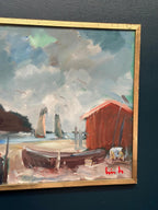 “Coastal Village” by Eric Lo