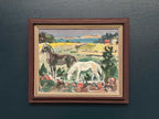 Landscape with Horses
