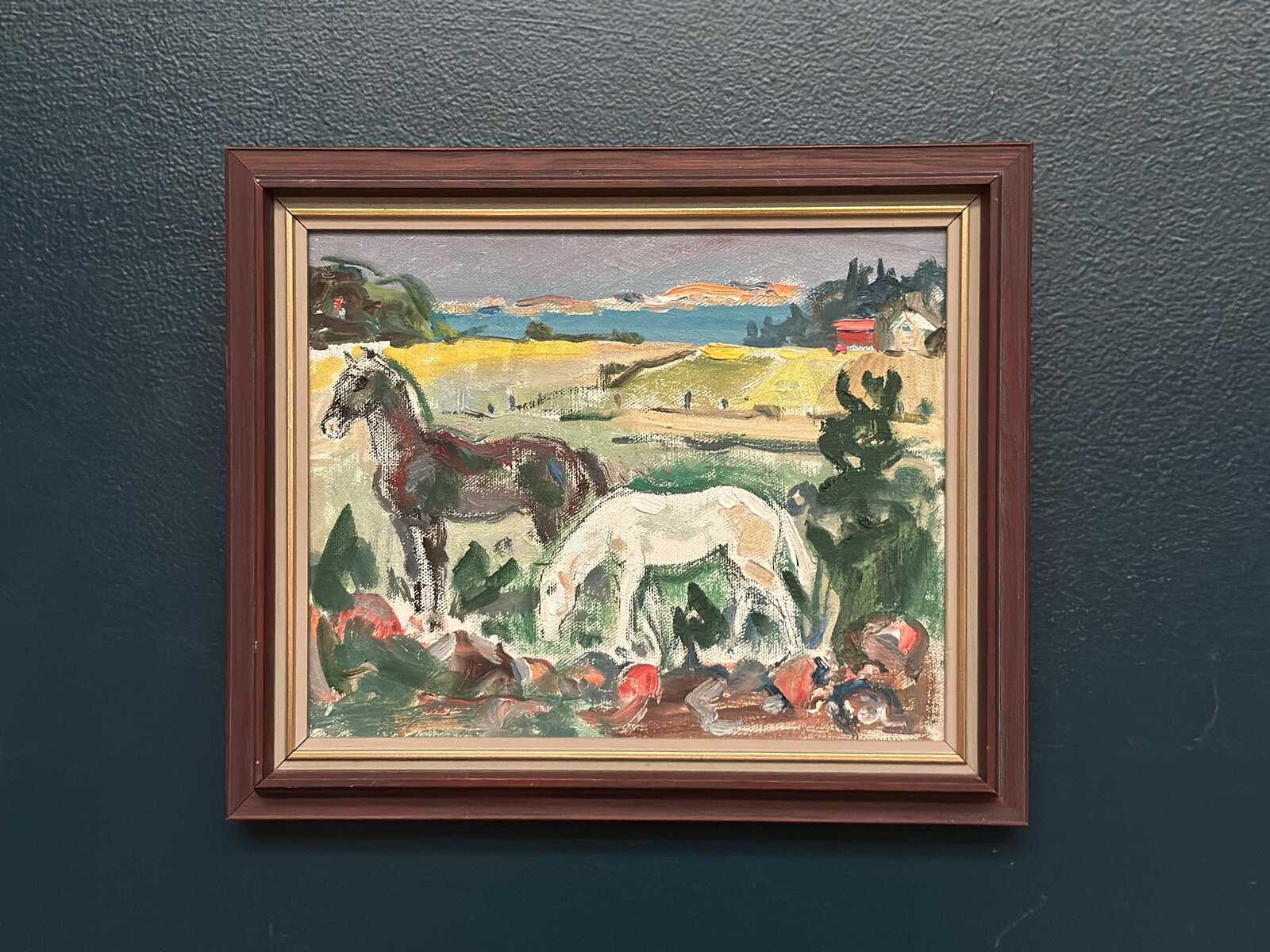 Landscape with Horses