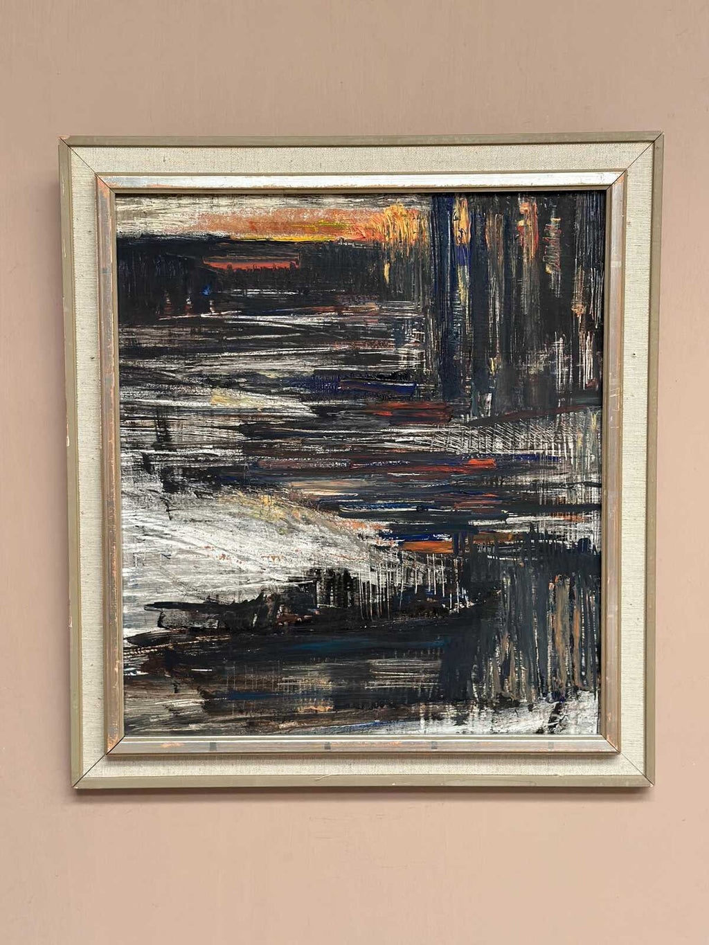 "Kvällsol över ödeland" by Lars Matson