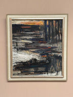 "Kvällsol över ödeland" by Lars Matson
