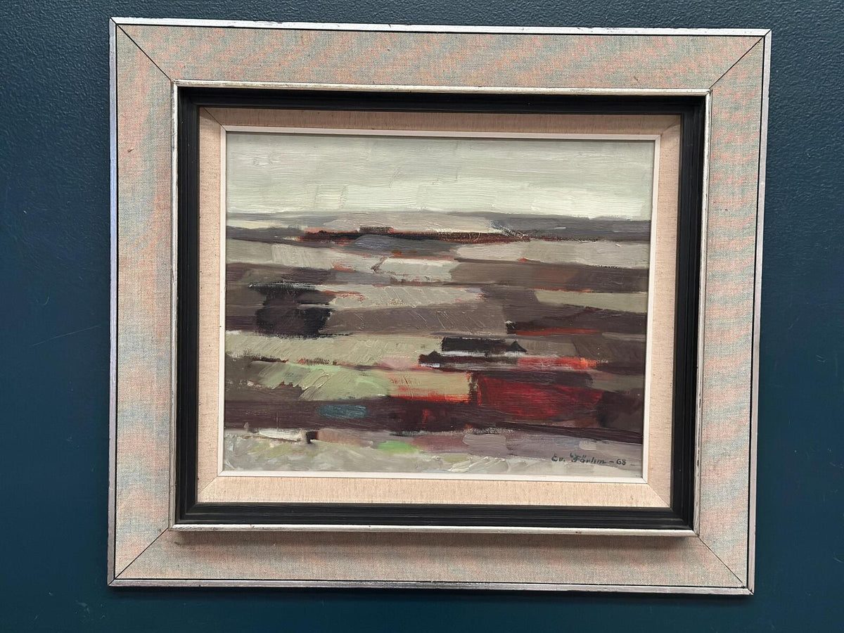 “Field Patches” by Evert Färhm (1901–1971)