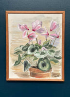 “Still Life with Pink Flowers ” by ADA