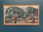 “Landskap med träd” by Britta Krüger