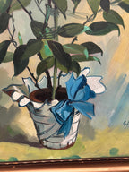 "Flower Motif in Pot” by G. Källbom