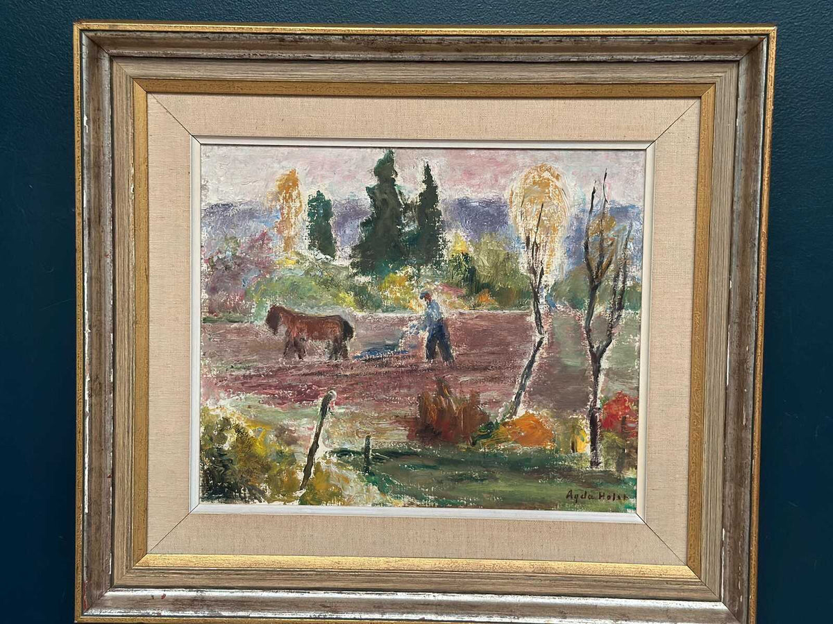 “Spring Plowing” by Agda Holst