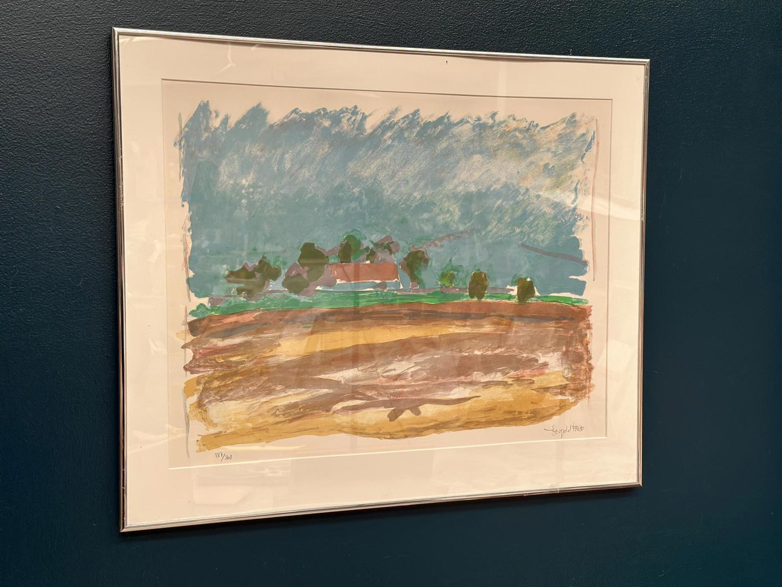 “Landskap” by Leopold Fare