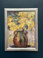 “Vessel with Mimosa” by Monica Gilhorn