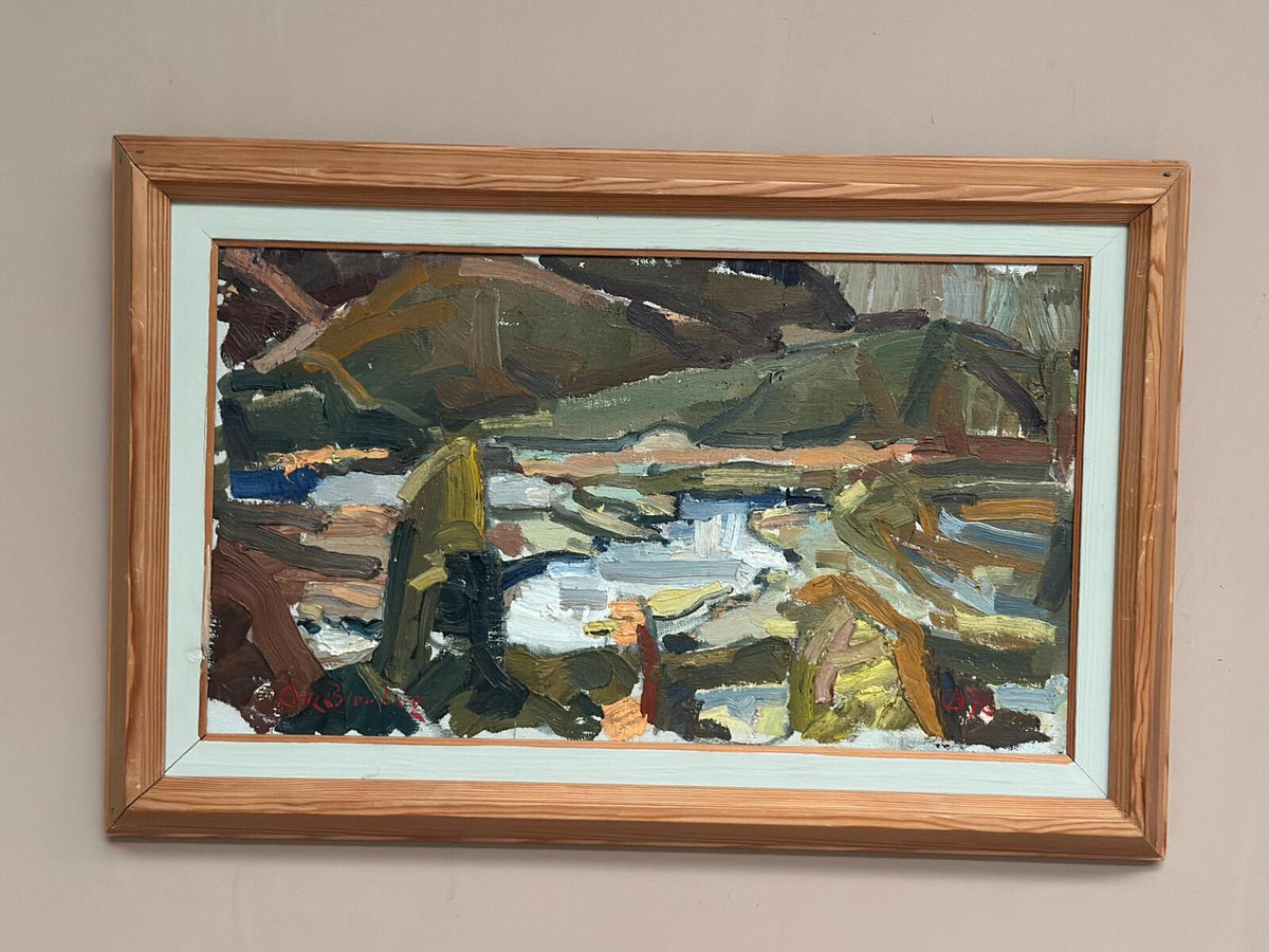 “Cubist Landscape” by O. Blomberg