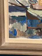 “Marine Scene” attributed to Gösta Stawåsen