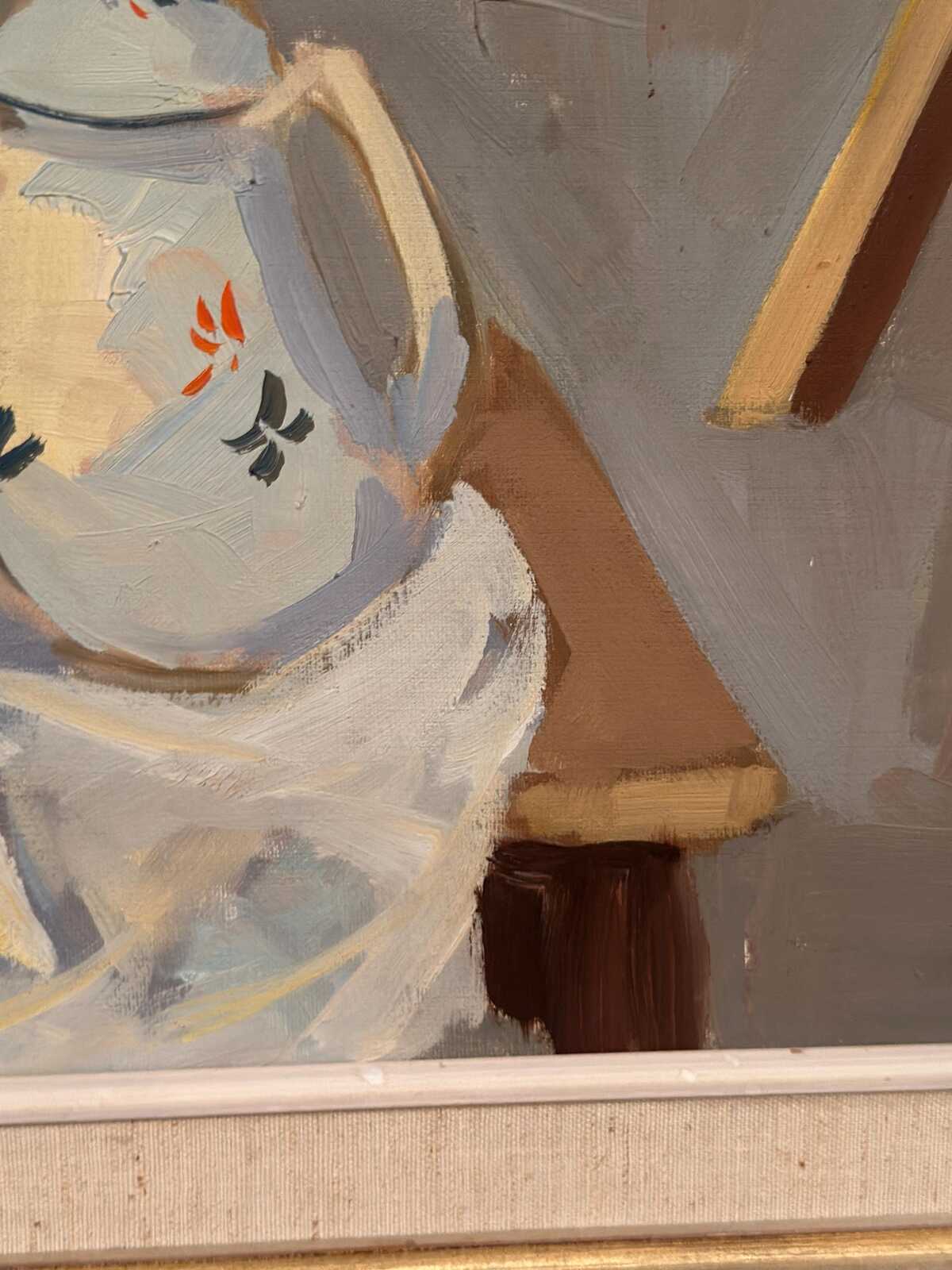 “Stilleben med kaffekannor” by T. Ahlm