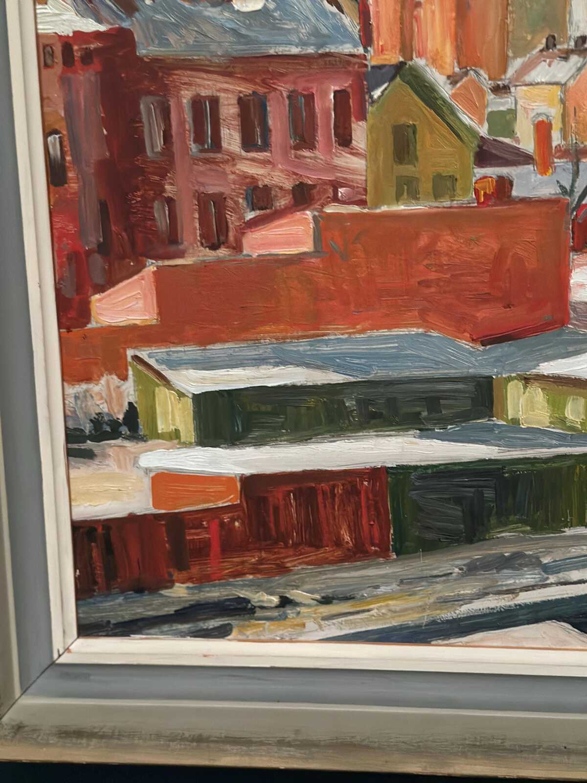 “Landscape” by Bertil Lundqvist (1915–1962)