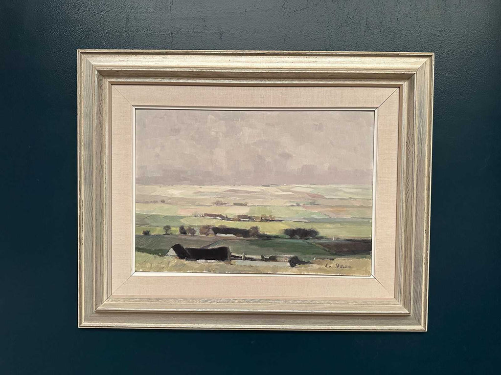 “Scanian Landscape” by Evert Färhm (1901–1971)