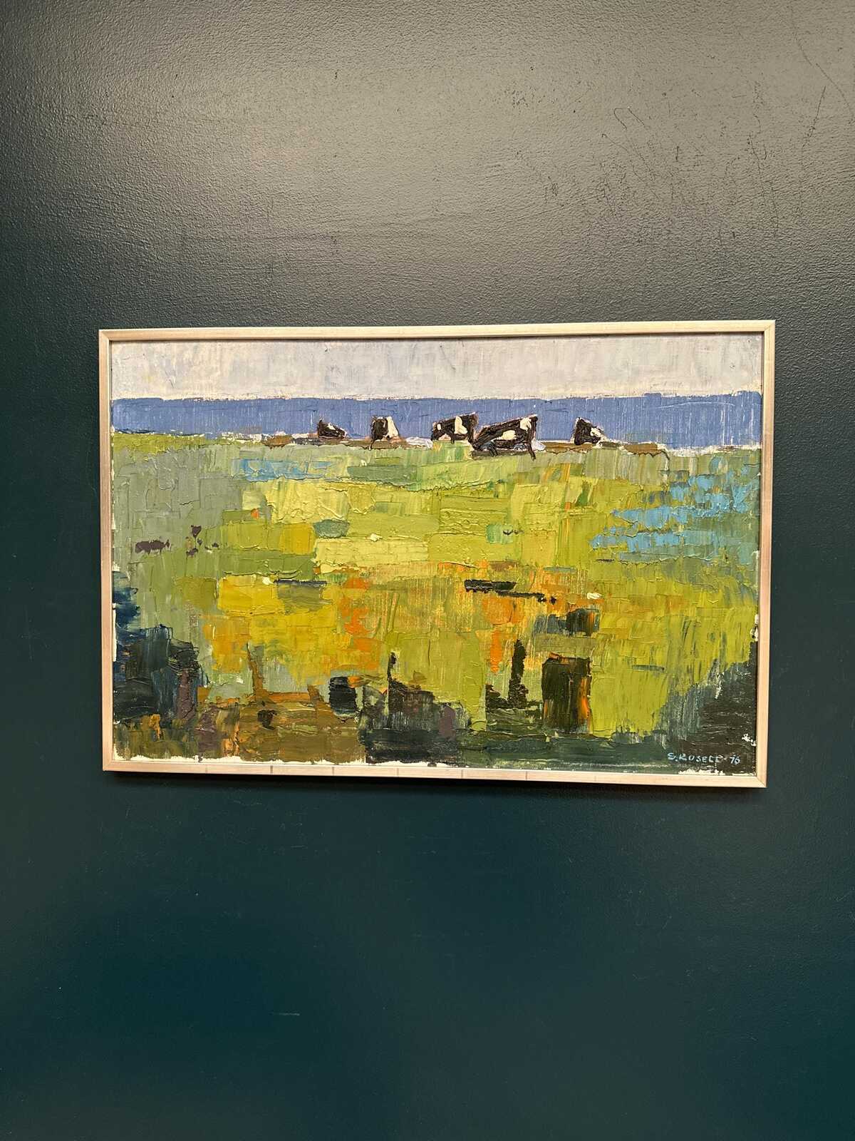 “Cows by the Sea” by Stig Rosell