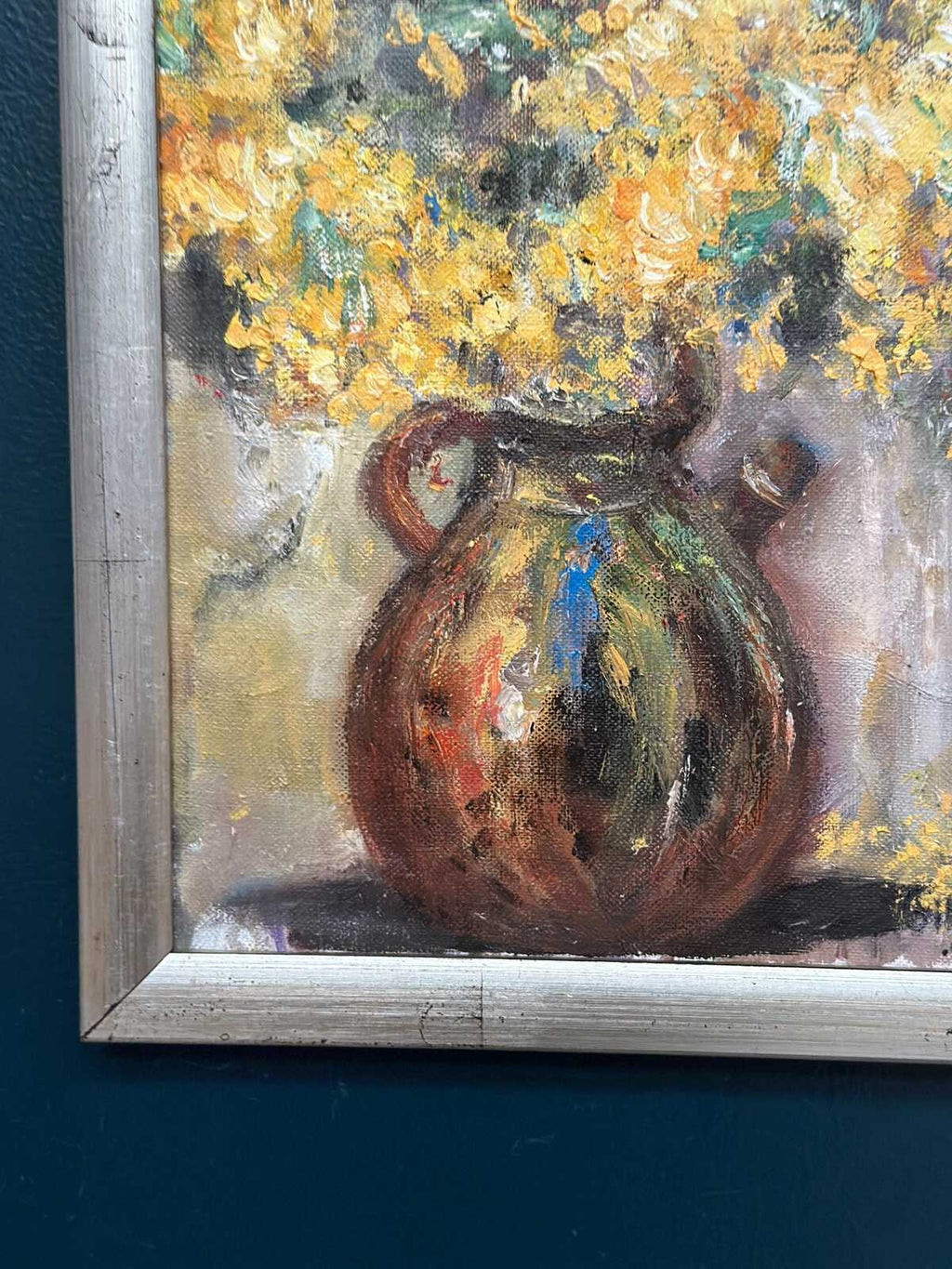 “Vessel with Mimosa” by Monica Gilhorn