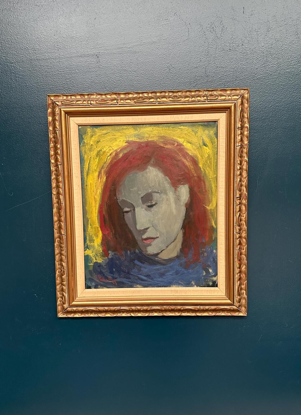 “Woman with Red Hair” by Erik Walter Persson