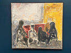“Figure Composition” by Max Bilde (1919–2011)