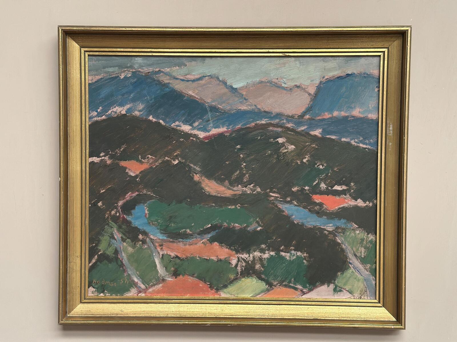 “At Vålådalen, 1957” by John Hedman
