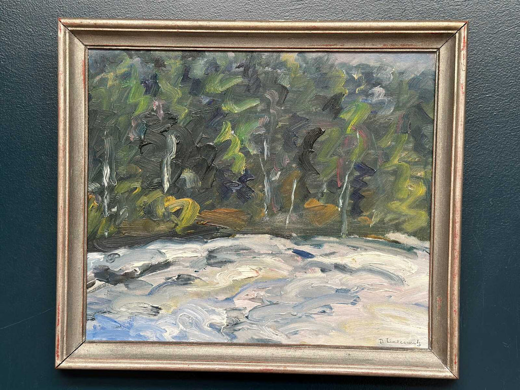 “Vinterlandskap” by Bertil Lindecrantz