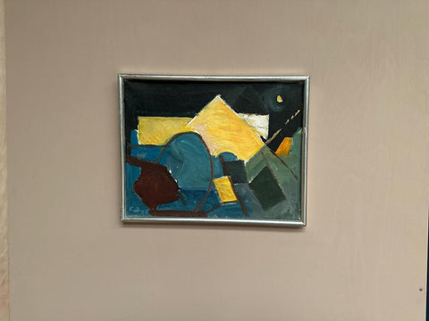 “Abstract Composition” – Dated 1966