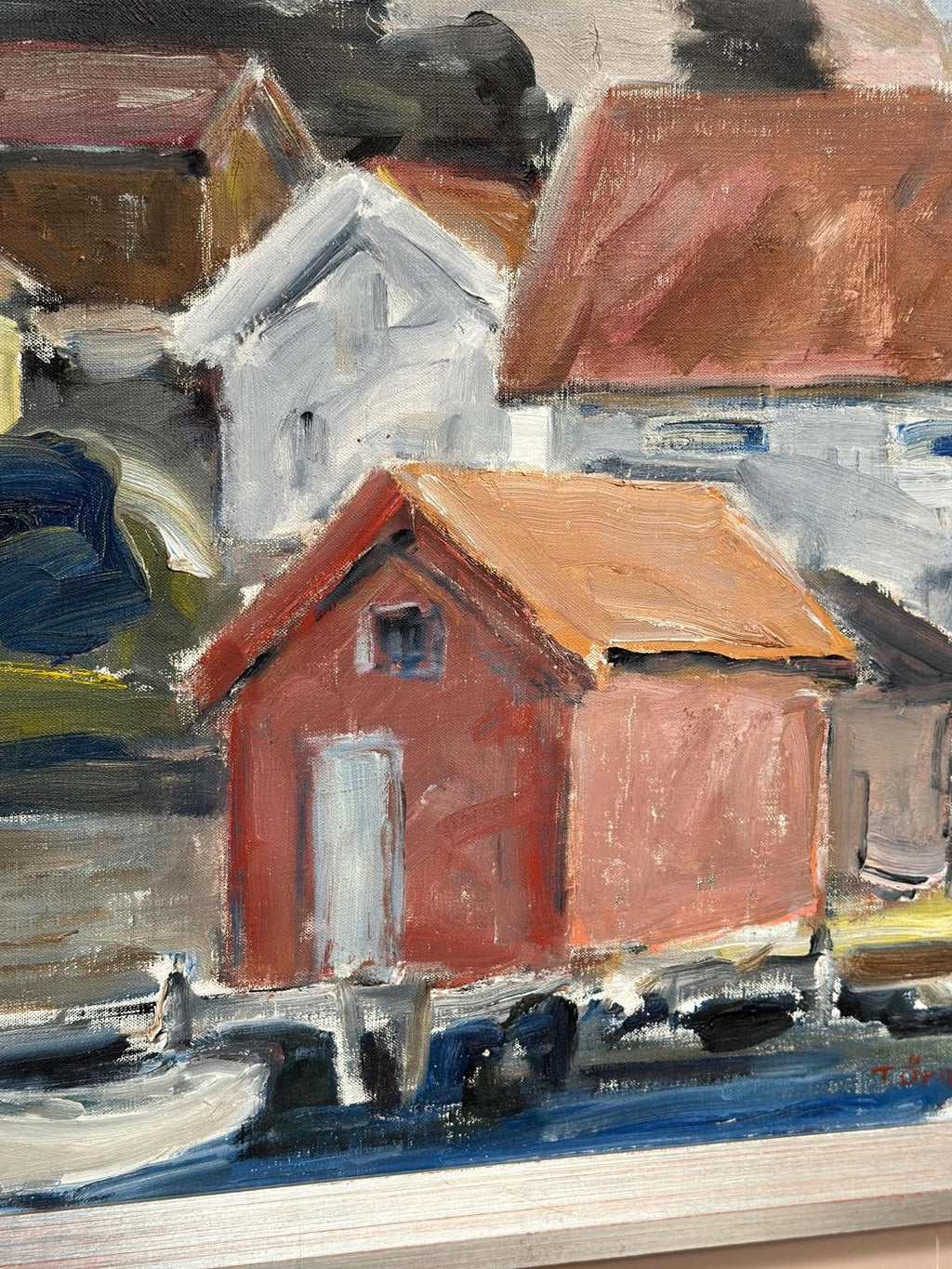 “Coastal Village” by Tryggve Örn
