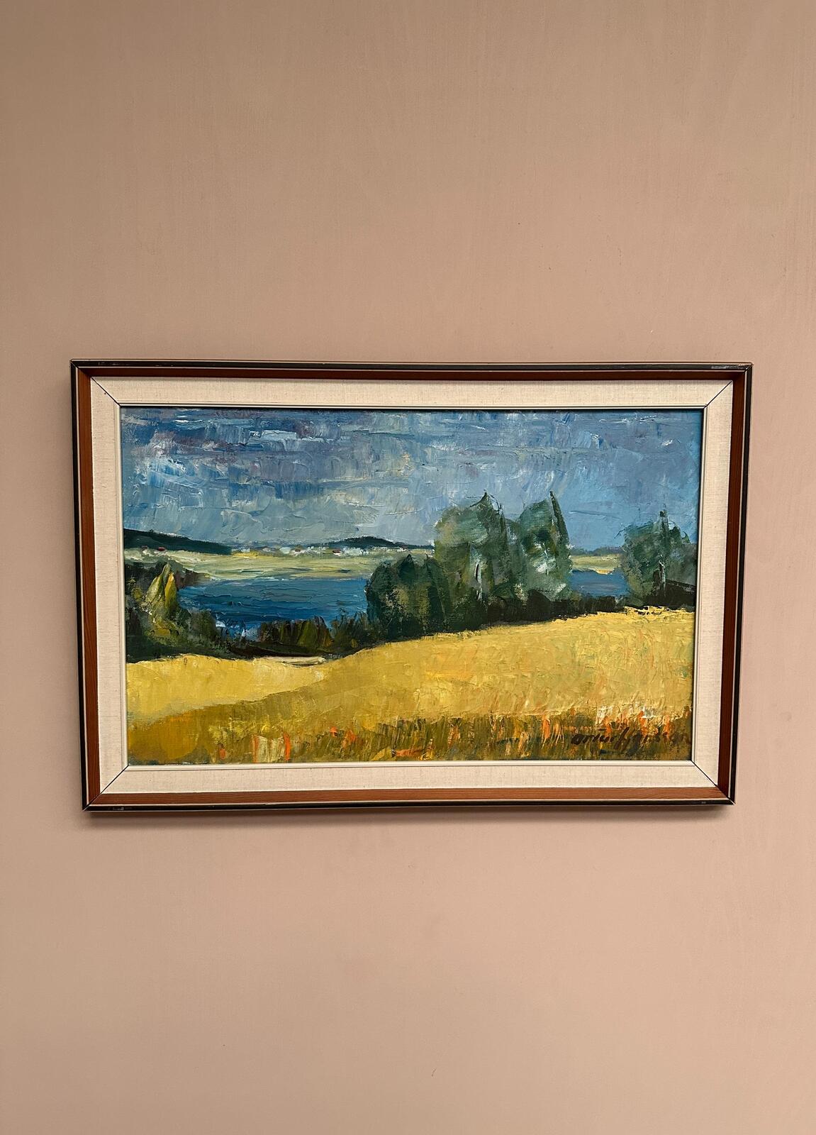 “Landskap” by Arthur Hansson