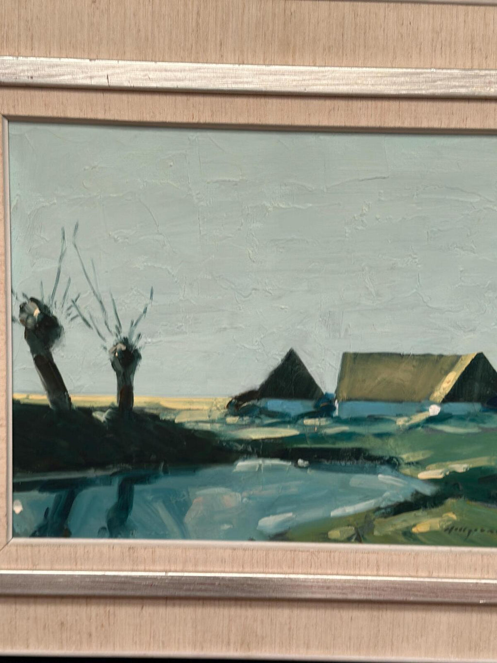 “Farm by the Lake” by Bengt Hillgrund