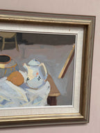 “Stilleben med kaffekannor” by T. Ahlm