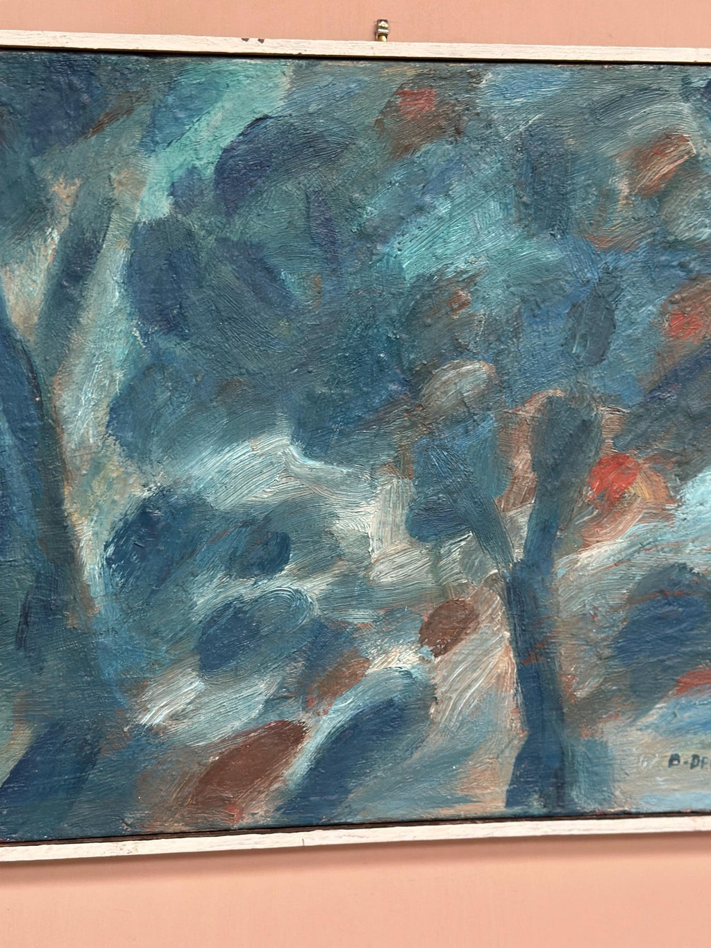 “Blue Composition” by Bengt Delefors