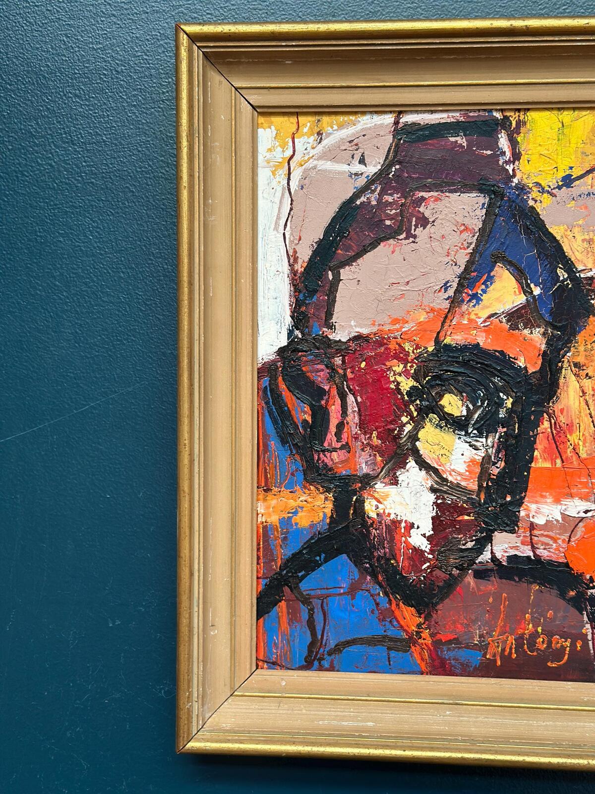 “Composition with Face” by Imre Antonyi
