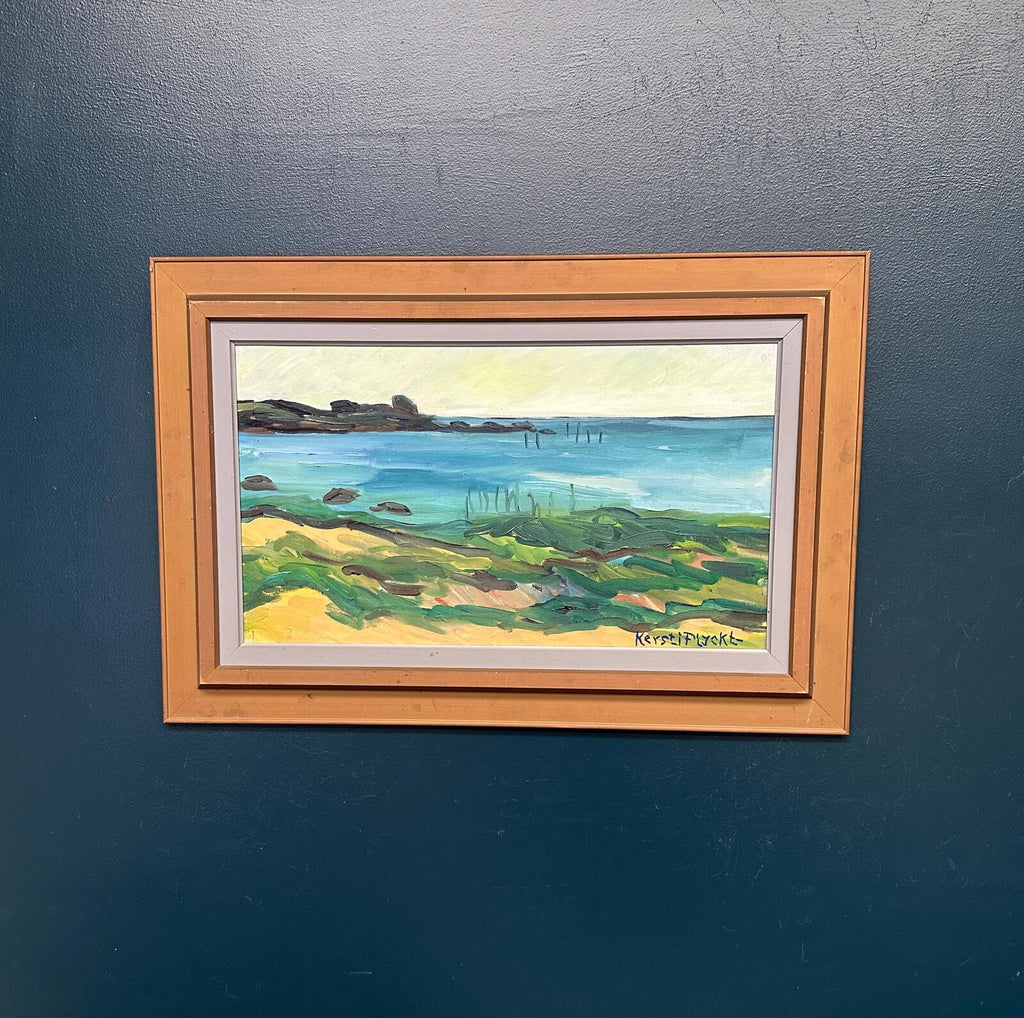 “Coastal Landscape” by Kersti Flyckt (1925–2009)