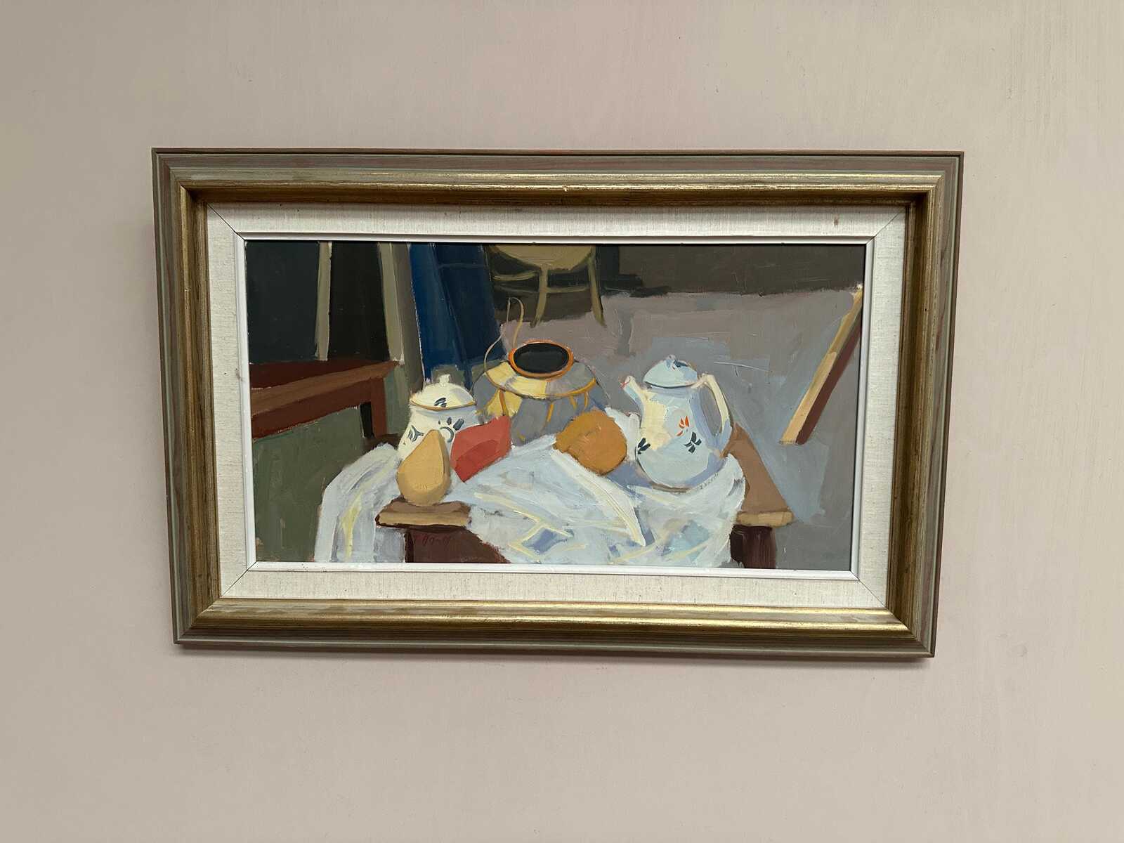 “Stilleben med kaffekannor” by T. Ahlm