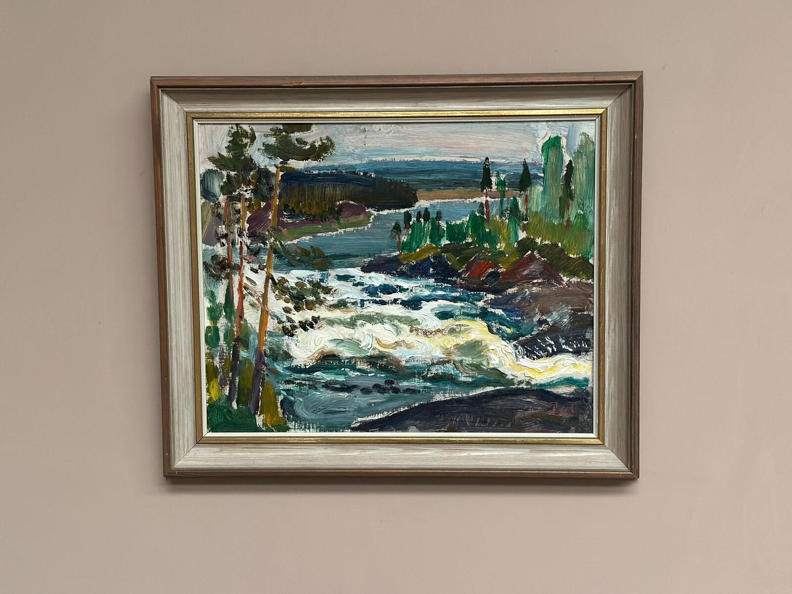 “Forsande vatten” by Paul Sahlin
