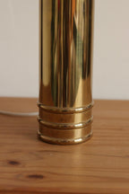 1960's Mid Century Swedish Large Brass Table Lamp by  Bergbom, Model B 010
