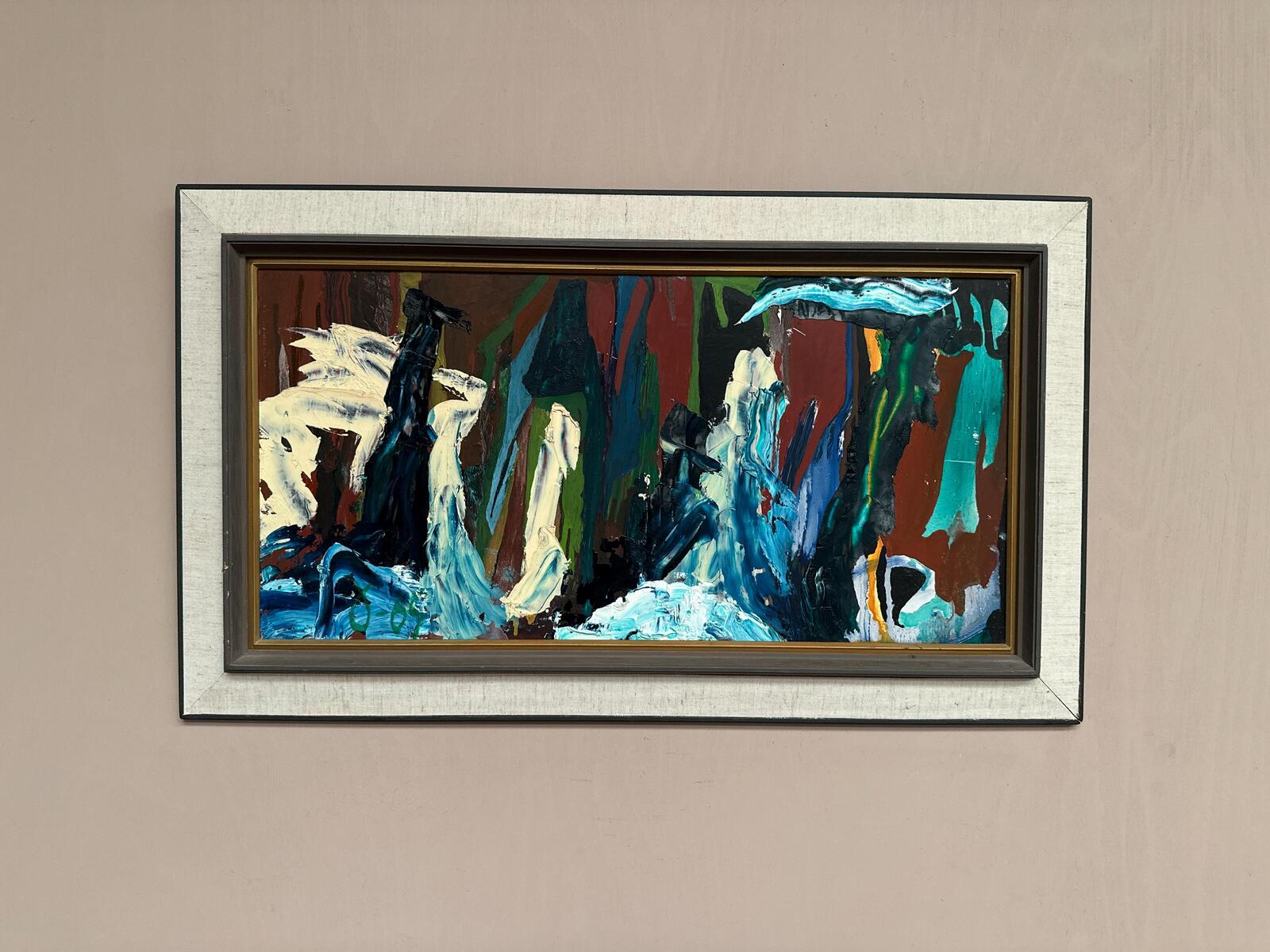 “Composition” Monogram Signed “O”