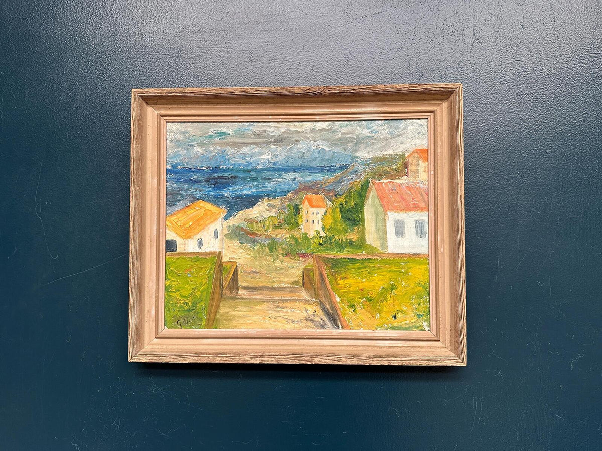 Coastal Landscape with House