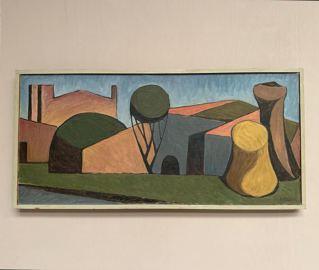 "Spansk By" by Emil Clahr (1905–1983)