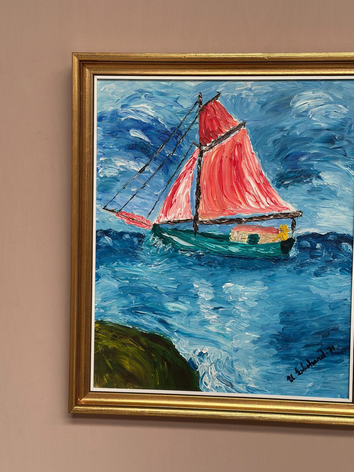 “Sailboat on the Water” by U. Ekshard